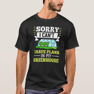 Gewächshaus-Gartenbau Pflanzen Gärtner Anfänger Kl T-Shirt