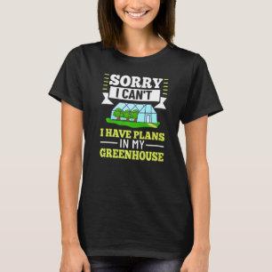Gewächshaus-Gartenbau Pflanzen Gärtner Anfänger Kl T-Shirt