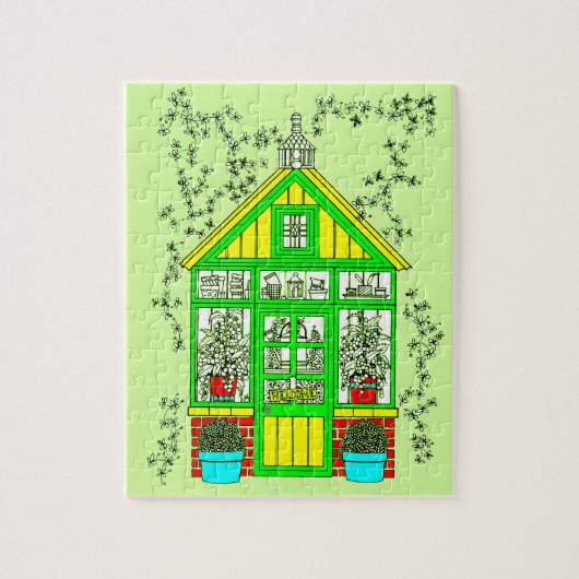 Gewächshaus Puzzle (Vertikal)