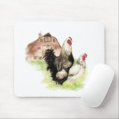 Gewächshäuser für Hühner und Ställe Mousepad (Mit Mouse)