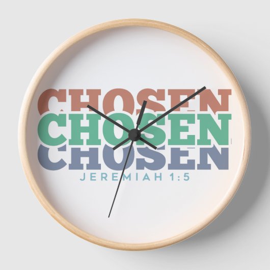 Gewählt - Jeremiah 1:5 Uhr (Vorderseite)