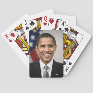 gewählter US-Präsident Barack Obama Spielkarten