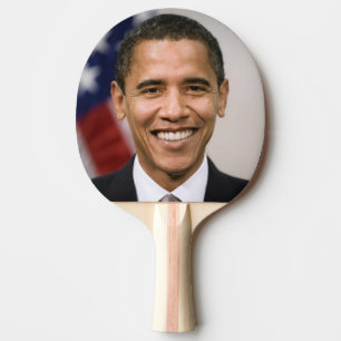 gewählter US-Präsident Barack Obama Tischtennis Schläger