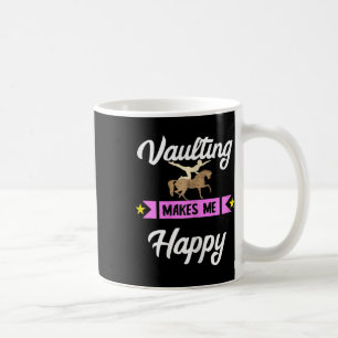 Gewahrsam macht mich glücklich Reitpferd Kaffeetasse
