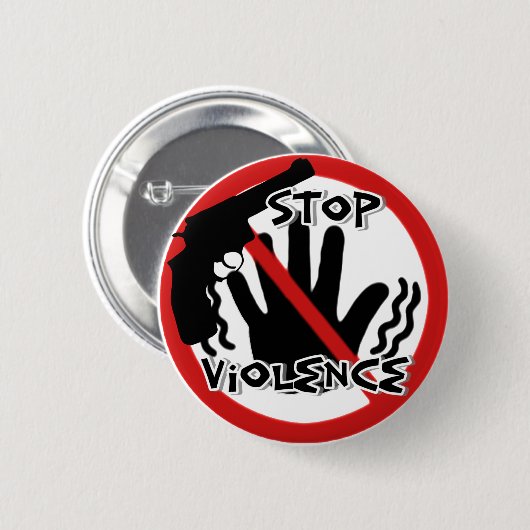 Gewalt anhalten_Button Button (Vorne & Hinten)