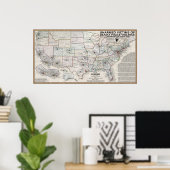 Gewalt der Polizei Poster (Heimbüro)