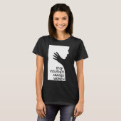 Gewalt gegen Frauen stoppen T-Shirt (Vorne ganz)