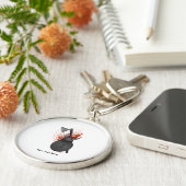 Gewalt gegen Kriegswaffen und Spritzer Schlüsselanhänger (Seite)