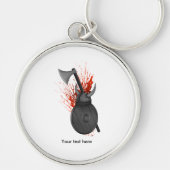 Gewalt gegen Kriegswaffen und Spritzer Schlüsselanhänger (Vorne)