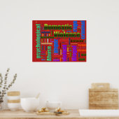 Gewalt im Inland Poster (Küche)