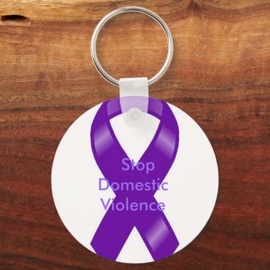 Gewalt im Inland stoppen Schlüsselanhänger (Vorderseite)