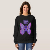Gewalt Lila Band B Sweatshirt (Vorne ganz)