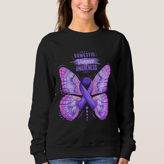 Gewalt Lila Band B Sweatshirt (Vorderseite)