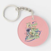 Gewalt QR Nummer Schlüsselanhänger (Vorderseite)