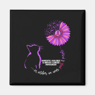 Gewalt und Brustkrebs Magnet