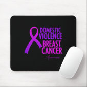 Gewalt und Brustkrebs Mousepad (Mit Mouse)