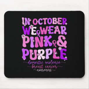 Gewalt und Brustkrebs Mousepad