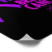 Gewalt und Brustkrebs Poster (Ecke)