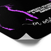 Gewalt und Brustkrebs Poster (Ecke)