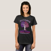 Gewalt und Brustkrebs T-Shirt (Vorne ganz)