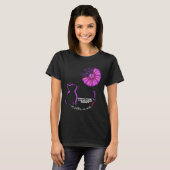 Gewalt und Brustkrebs T-Shirt (Vorne ganz)