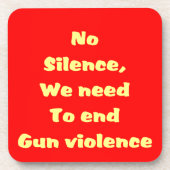 Gewalt Untersetzer (Vorderseite)