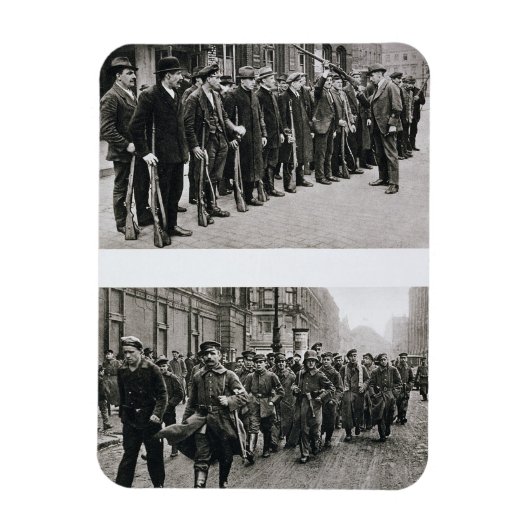 Gewaltaktik der Spartakisten (oben) Revolutionär Magnet (Vertikal)