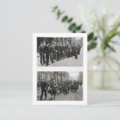 Gewaltaktik der Spartakisten (oben) Revolutionär Postkarte (Stehend Vorderseite)