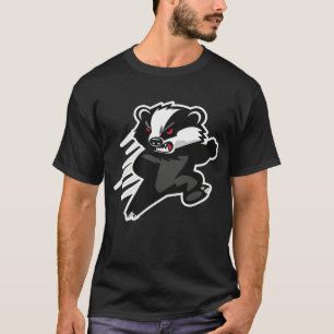 Gewaltiger Honigdachs-Angriffsmaskottchen T-Shirt