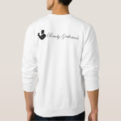 Gewalttätiges Gentleman© Est. Crewneck Sweatshirt (Rückseite)