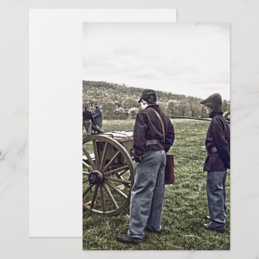 Gewartet Briefpapier (Vorne/Hinten)