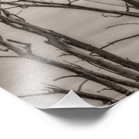 Gewartet Fotodruck (Ecke)