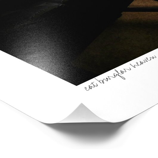 Gewartet Fotodruck (Ecke)