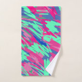 Gewartet für Abstrakte Frühjahrspresse Badhandtuch Set (Handtuch)