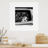 Gewartet für das Fahrerfoto von Linda Becker Poster (Küche)