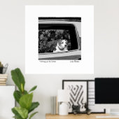 Gewartet für das Fahrerfoto von Linda Becker Poster (Heimbüro)