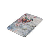 Gewartet für den Oberkeipfervogel Badematte (Schrägansicht)