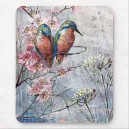 Gewartet für den Oberkeipfervogel Mousepad