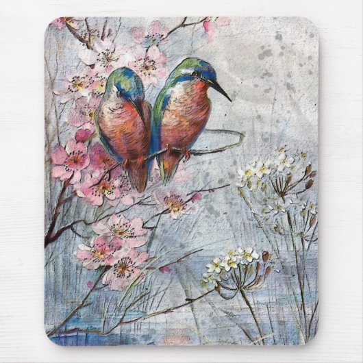 Gewartet für den Oberkeipfervogel Mousepad (Vorne)