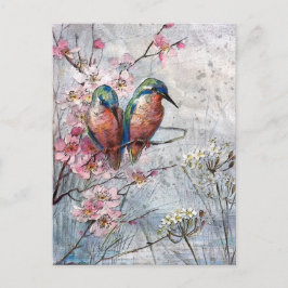 Gewartet für den Oberkeipfervogel Postkarte