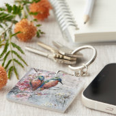 Gewartet für den Oberkeipfervogel Schlüsselanhänger (Vorderseite rechts)