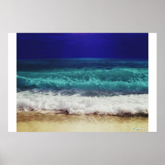 Gewartet für den Sonnenaufgang Poster