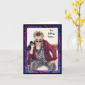 Gewartet für die Bedeutung und Glückskarte des Leb Karte (Gelbe Blume)