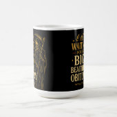 Gewartet für die große schöne Sammlung, Halloween Kaffeetasse (Mittel)