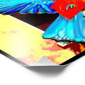 Gewartet für die lackierte Schleife Fotodruck (Ecke)