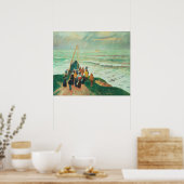 Gewartet für die Rückkehr der Fischer Poster (Küche)