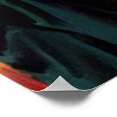 Gewartet für ein neues Jahr Poster (Ecke)