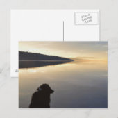 Gewartet für Master Postkarte (Vorne/Hinten)