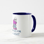 Gewartet für Mr.Right Tasse (VorderseiteRechts)