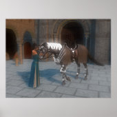 Gewartet für Ritter Poster (Vorne)